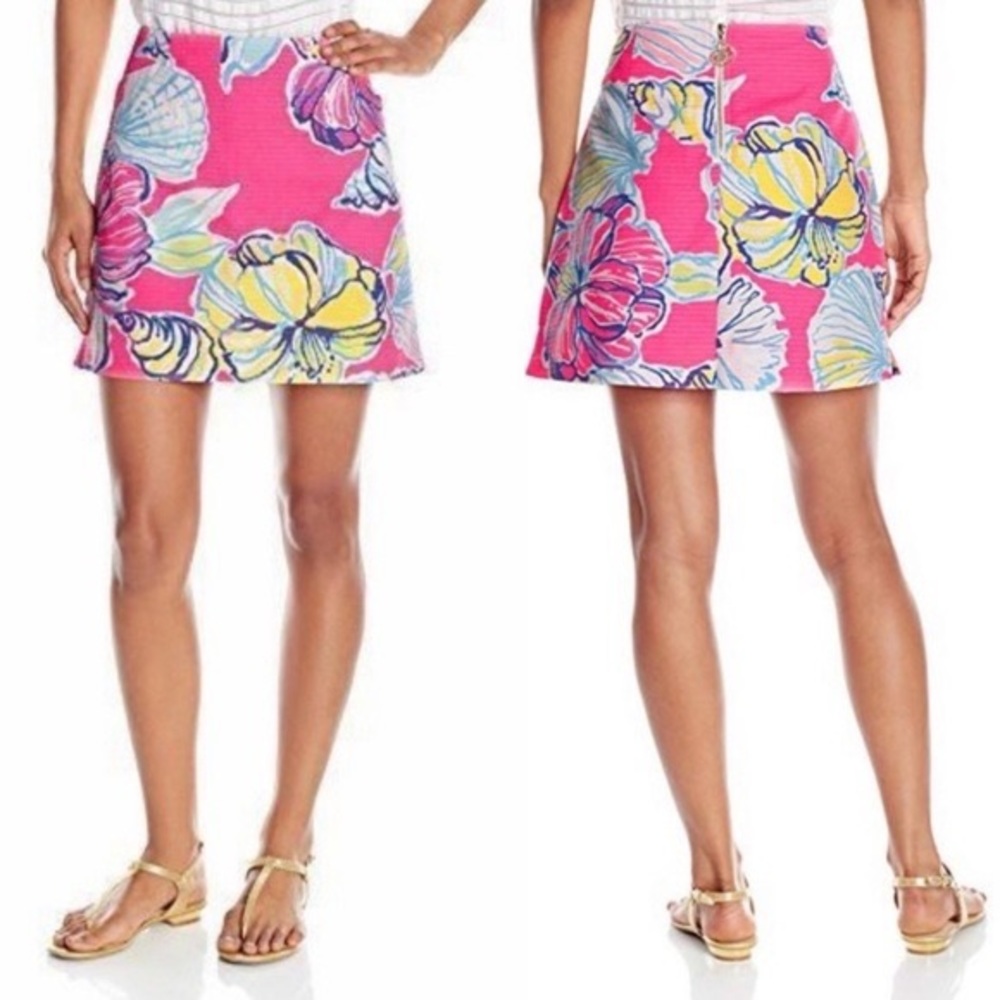 Lilly Pulitzer Marigold Skort Size 10 Swept By the Tides